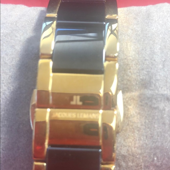 Jacques Lemans two-tone Ceramic 1-1390 - Picture 5 of 5